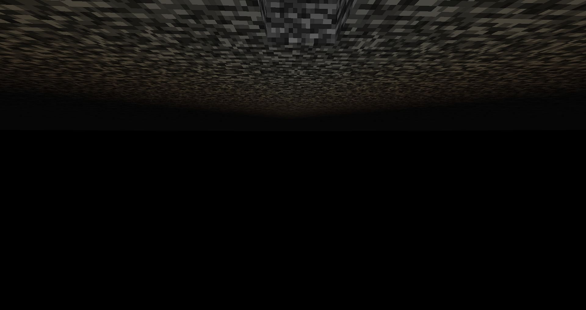 The void is an empty black hole from which no Minecraft player has ever returned (Image via Minecraft)