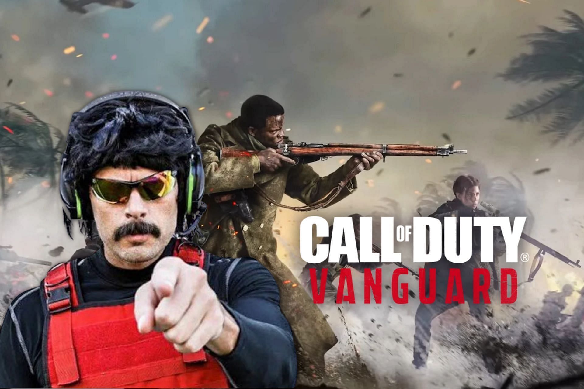 Dr DisRespect has a rather unique label for Call of Duty Vanguard (Image via Sportskeeda)