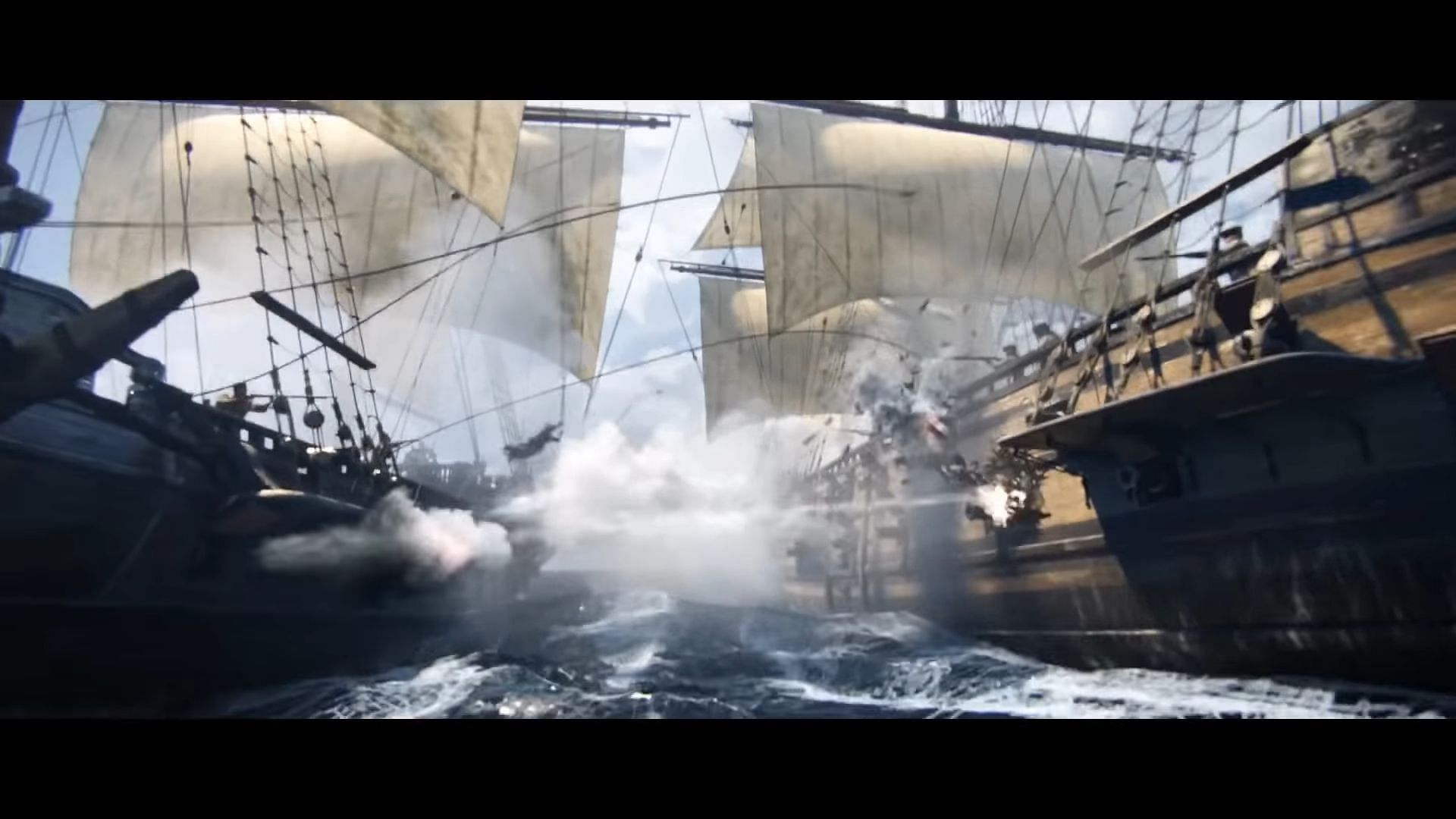 Naval Warfare (Image via Assassin&#039;s Creed: Black Flag)