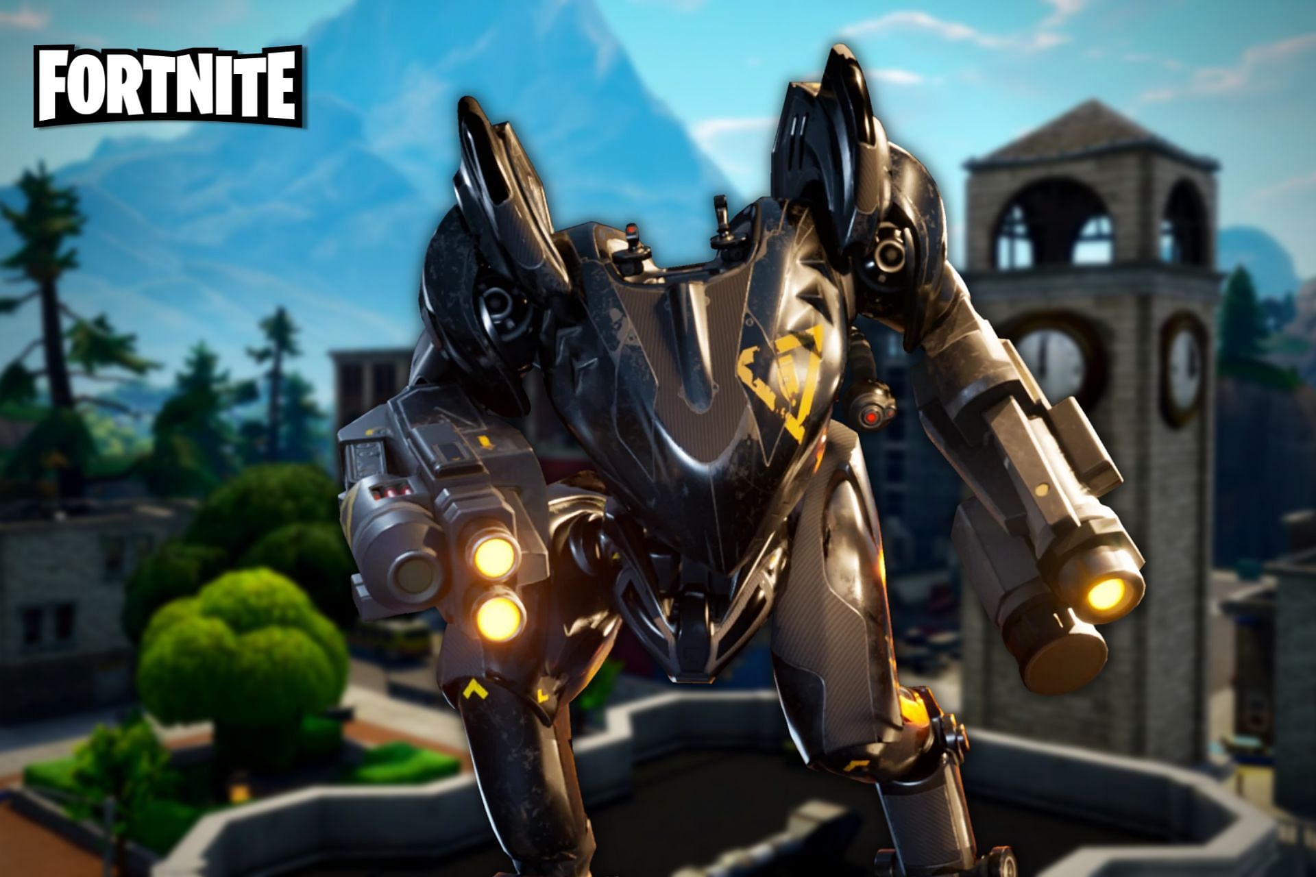 Mechs return in Fortnite Chapter 2 Season 8 (Image via Sportskeeda)