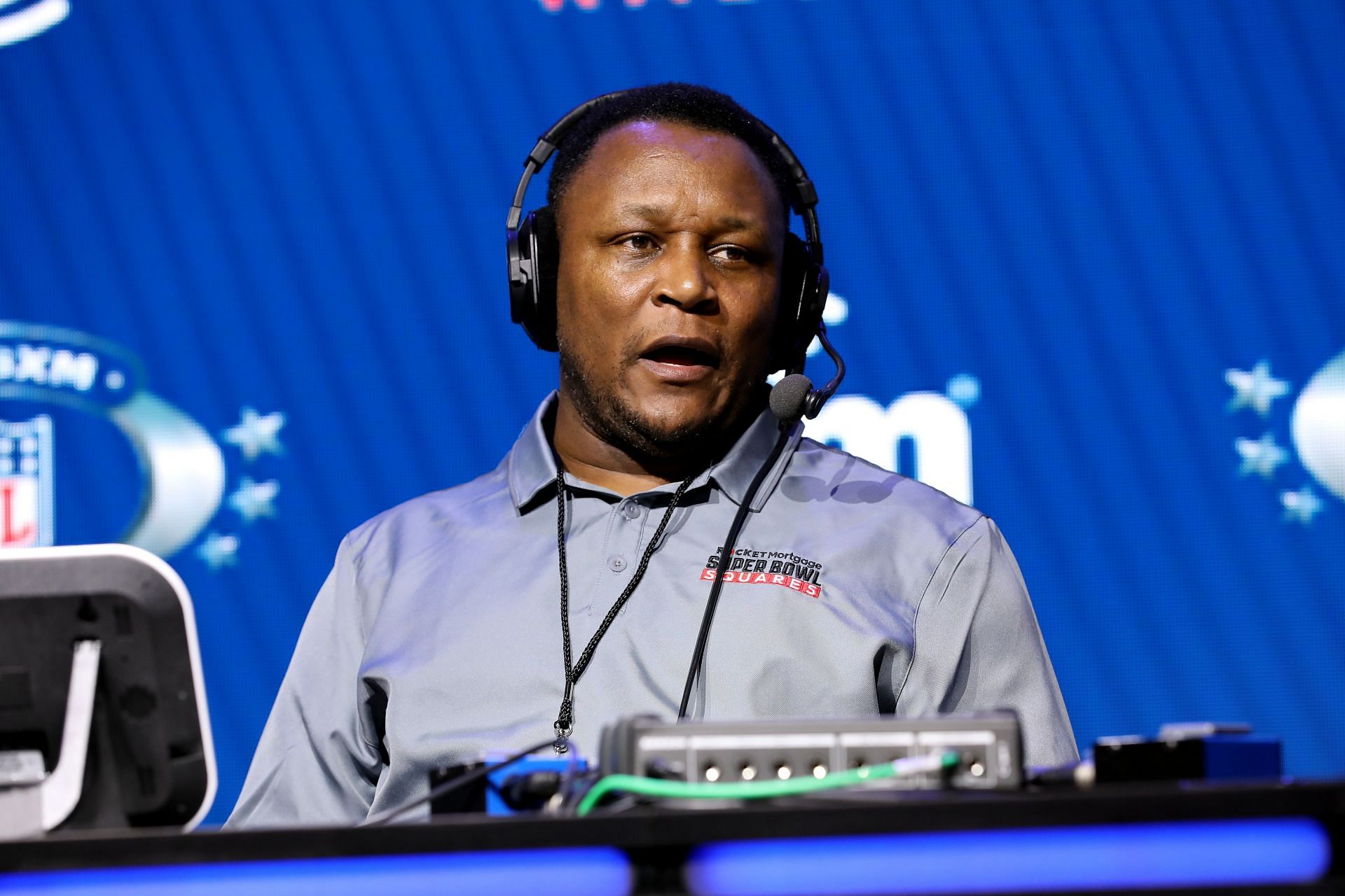 Barry Sanders on SiriusXM At Super Bowl LIV - Day 1