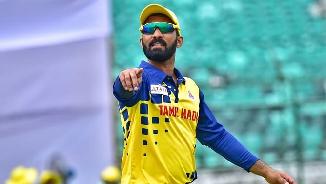 Tamil Nadu announce squad for Vijay Hazare Trophy; Dinesh Karthik, Washington Sundar return