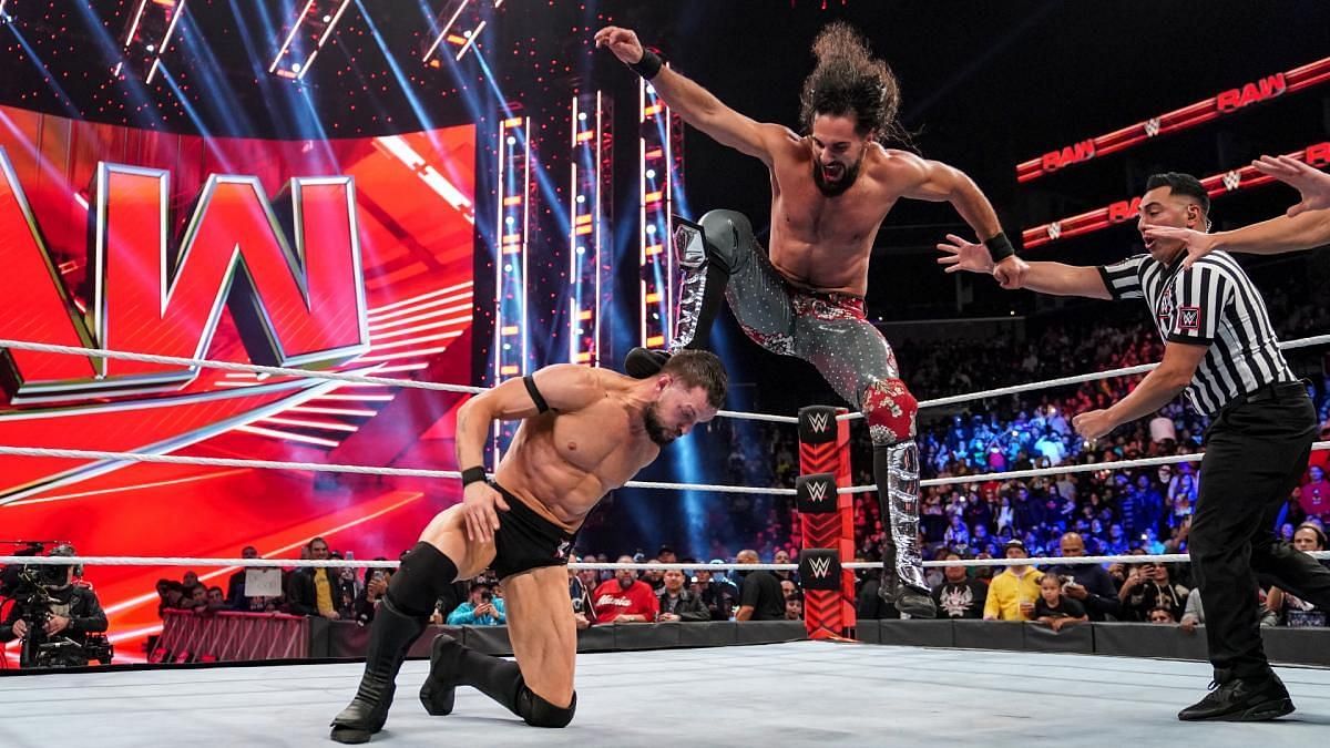 Seth Rollins unloaded on Finn Balor on WWE RAW
