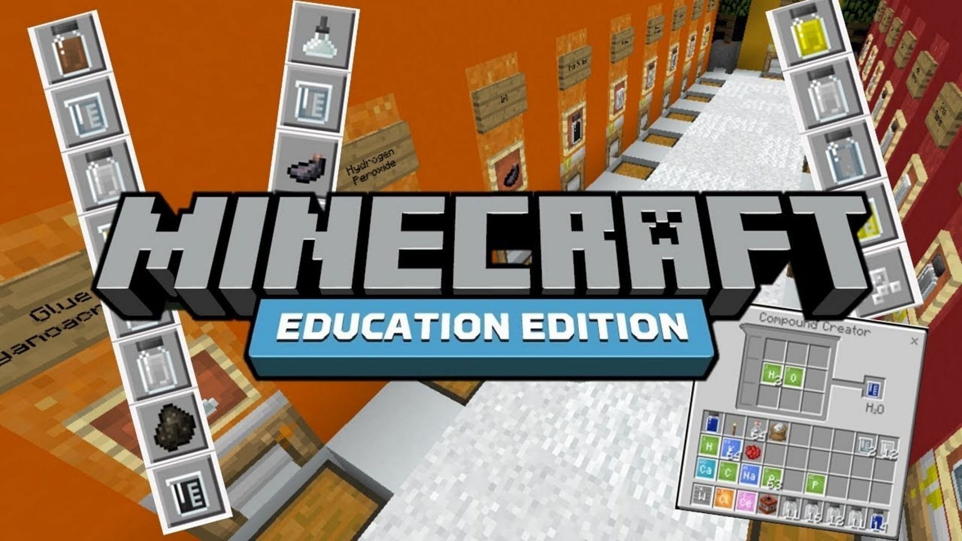 Chemistry is a huge part of Minecraft Education Edition (Image via YouTube/Goggled Gecko)