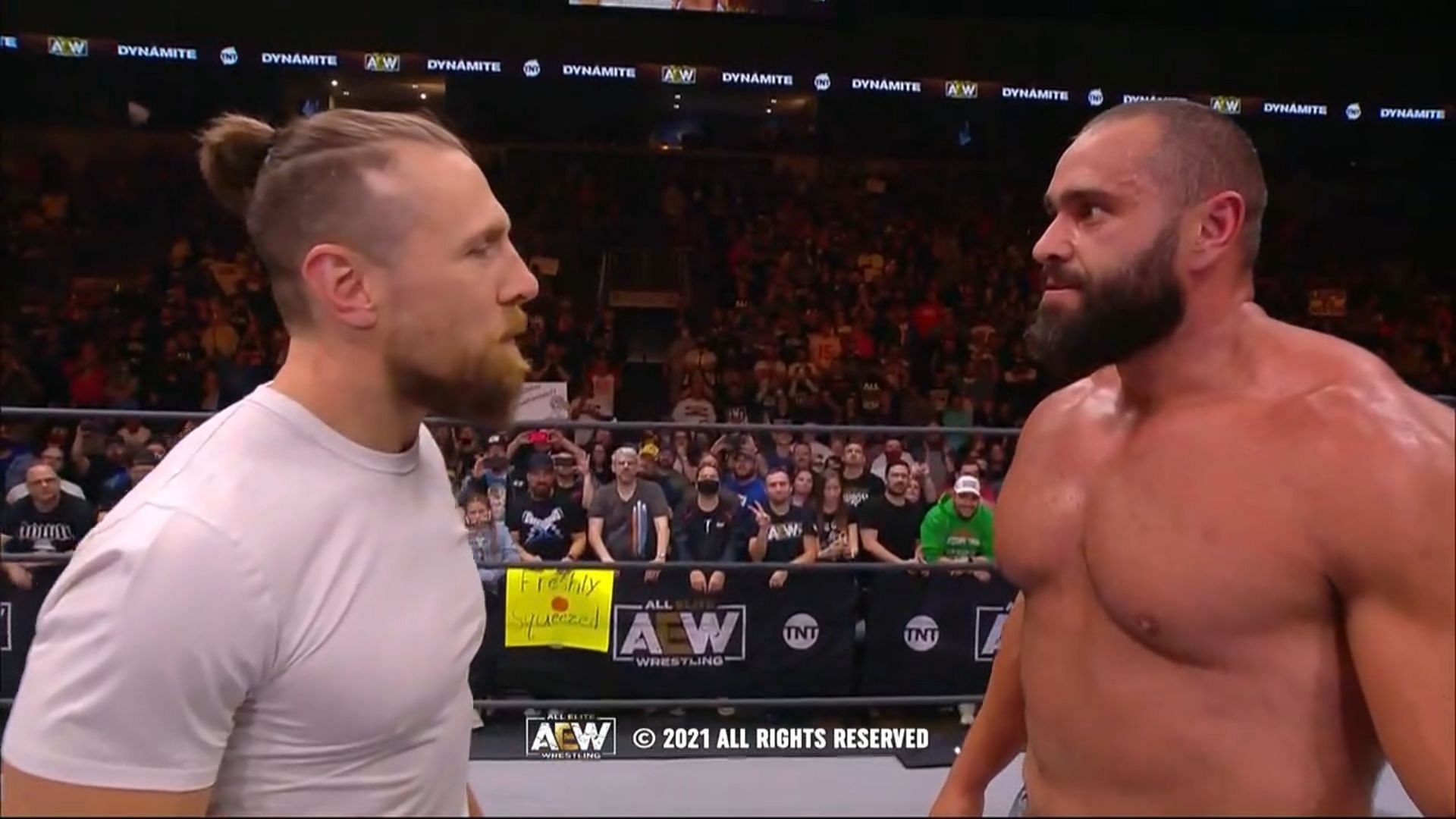 Miro and Bryan Danielson face to face on AEW Dynamite