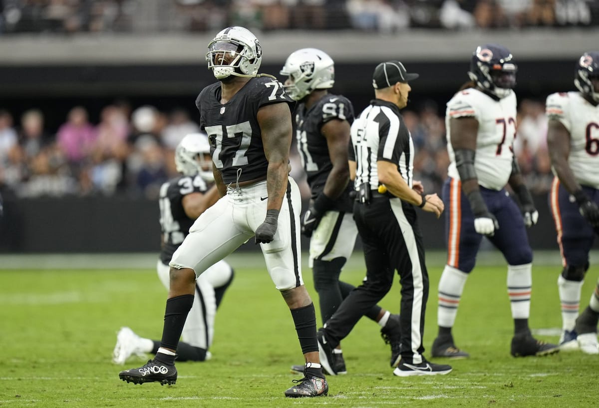 Raiders player finds medical scissors on field during game