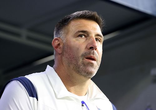 Tennessee Titans head coach Mike Vrabel