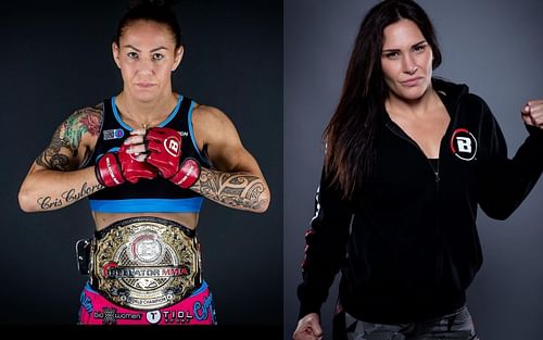 Cris Cyborg (left), Cat Zingano (right) [Credits: @criscyborg, @alphacatzingano via Instagram]