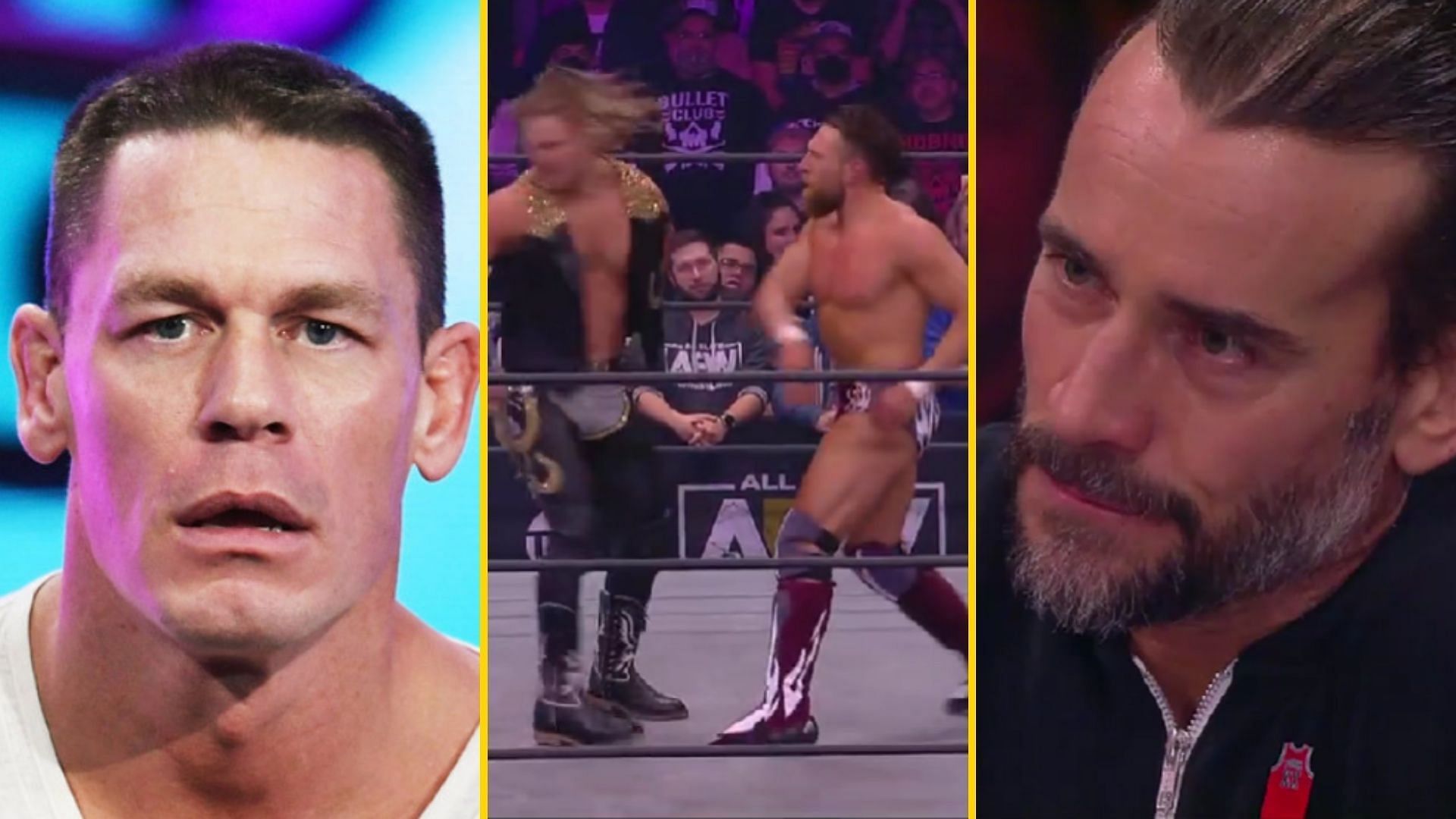 Several WWE stars were namedropped in the opening segment