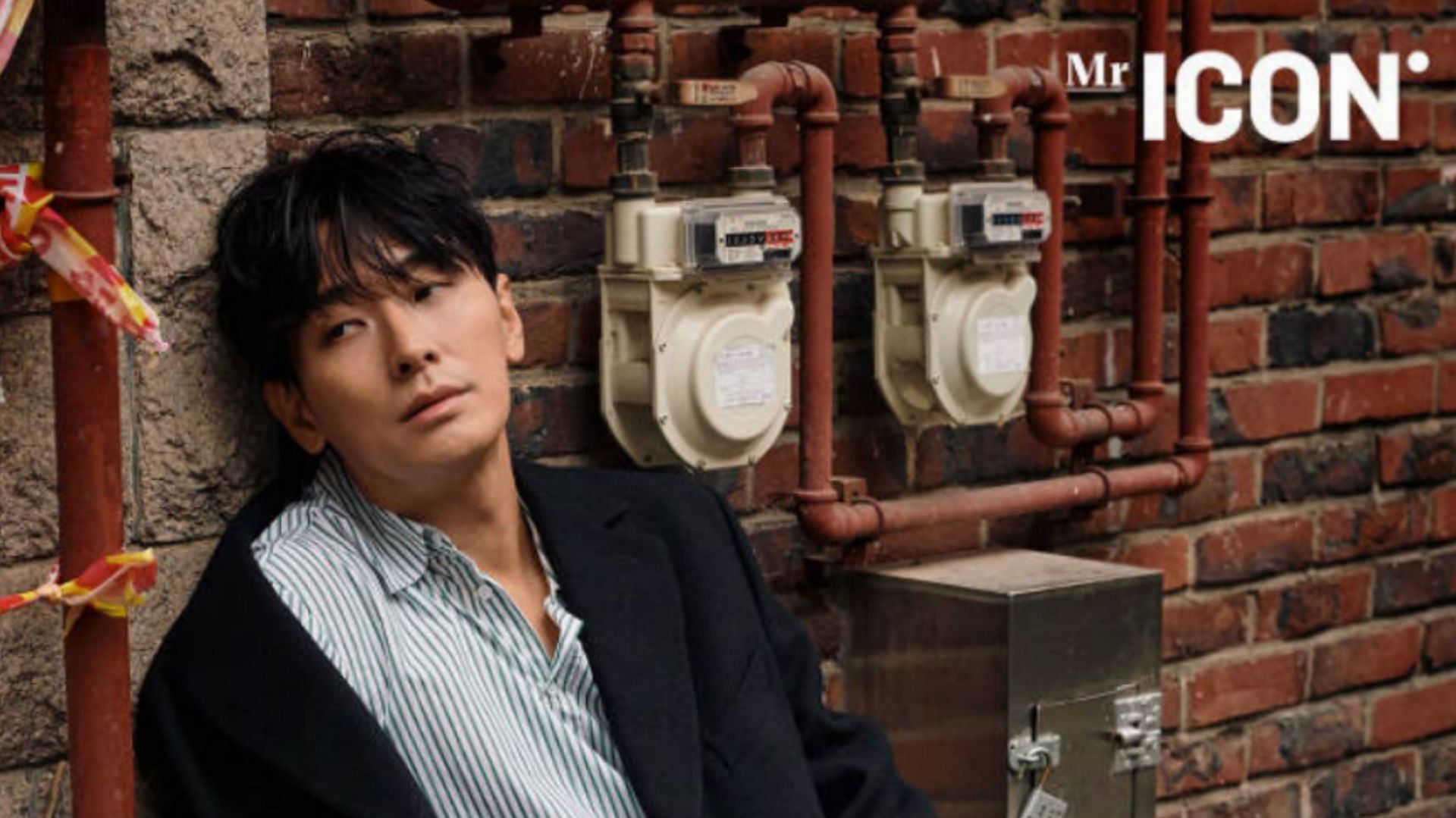 Ju Ji Hoon was the first Korean artist to feature on Icon Magazine cover. (Image via Icon)