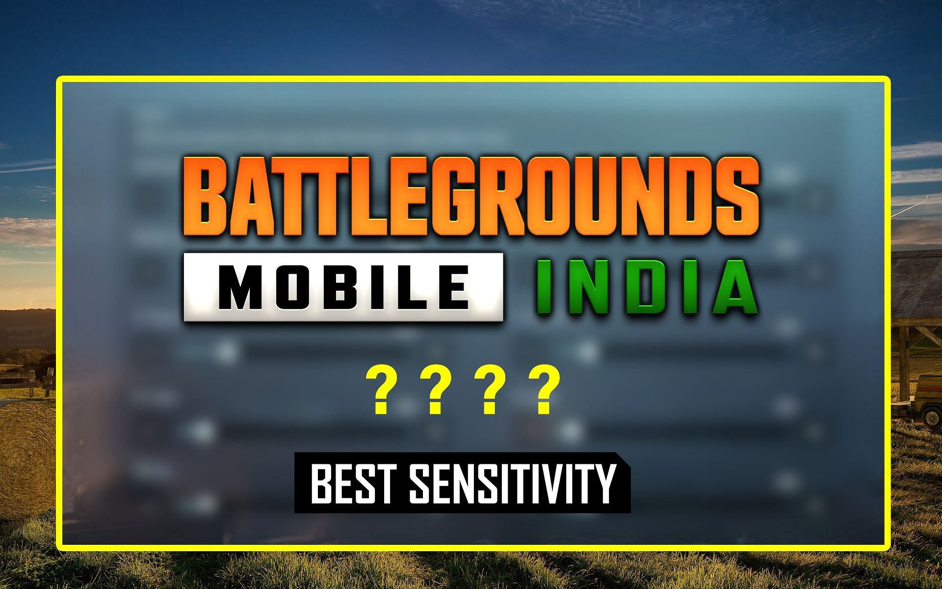 Finding the best sensitivity settings in BGMI for no recoil (Image via Sportskeeda)