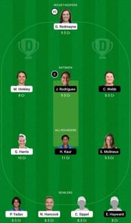 BH-W vs MR-W Dream11 Fantasy Tip #2