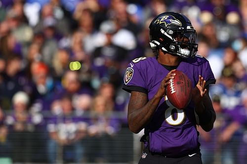 Baltimore Ravens quarterback Lamar Jackson