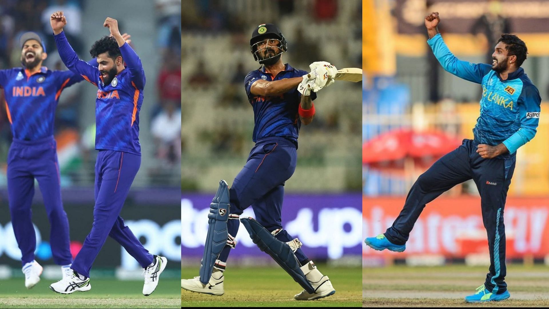Ravindra Jadeja, KL Rahul and Wanindu Hasaranga feature in the best playing XI of teams eliminated from ICC T20 World Cup 2021 (Image Source: Instagram)