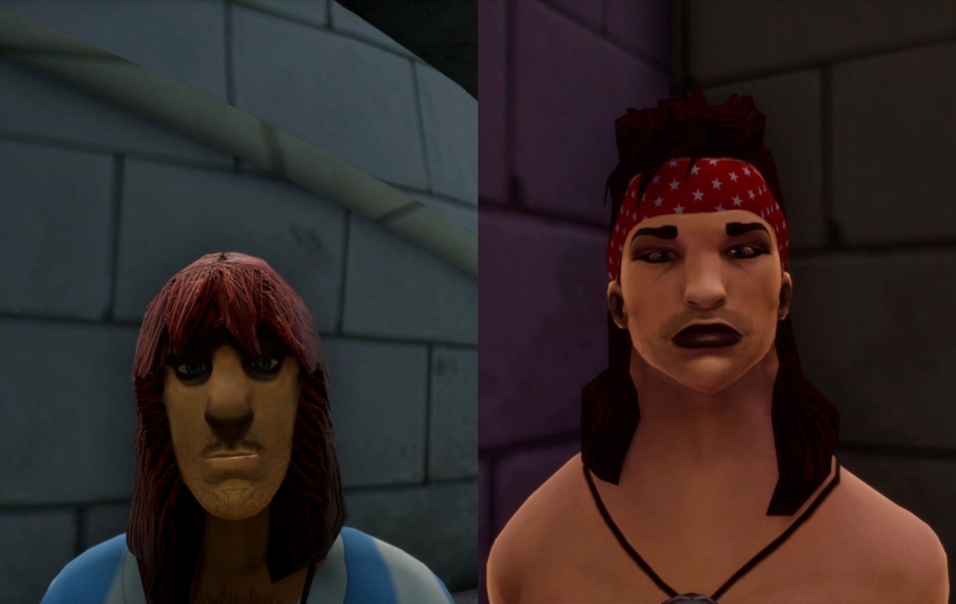 Their faces are barely recognizable now (Images via @DeekeTweak, Twitter)