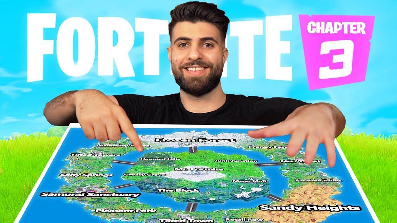 Sypher PK is convinced that Fortnite Chapter 3 is coming next month and he has his reasons to believe the theory (Image via YouTube/ SypherPK)