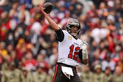 Why has Tom Brady struggled against WFT and Saints since becoming a Buccaneer?