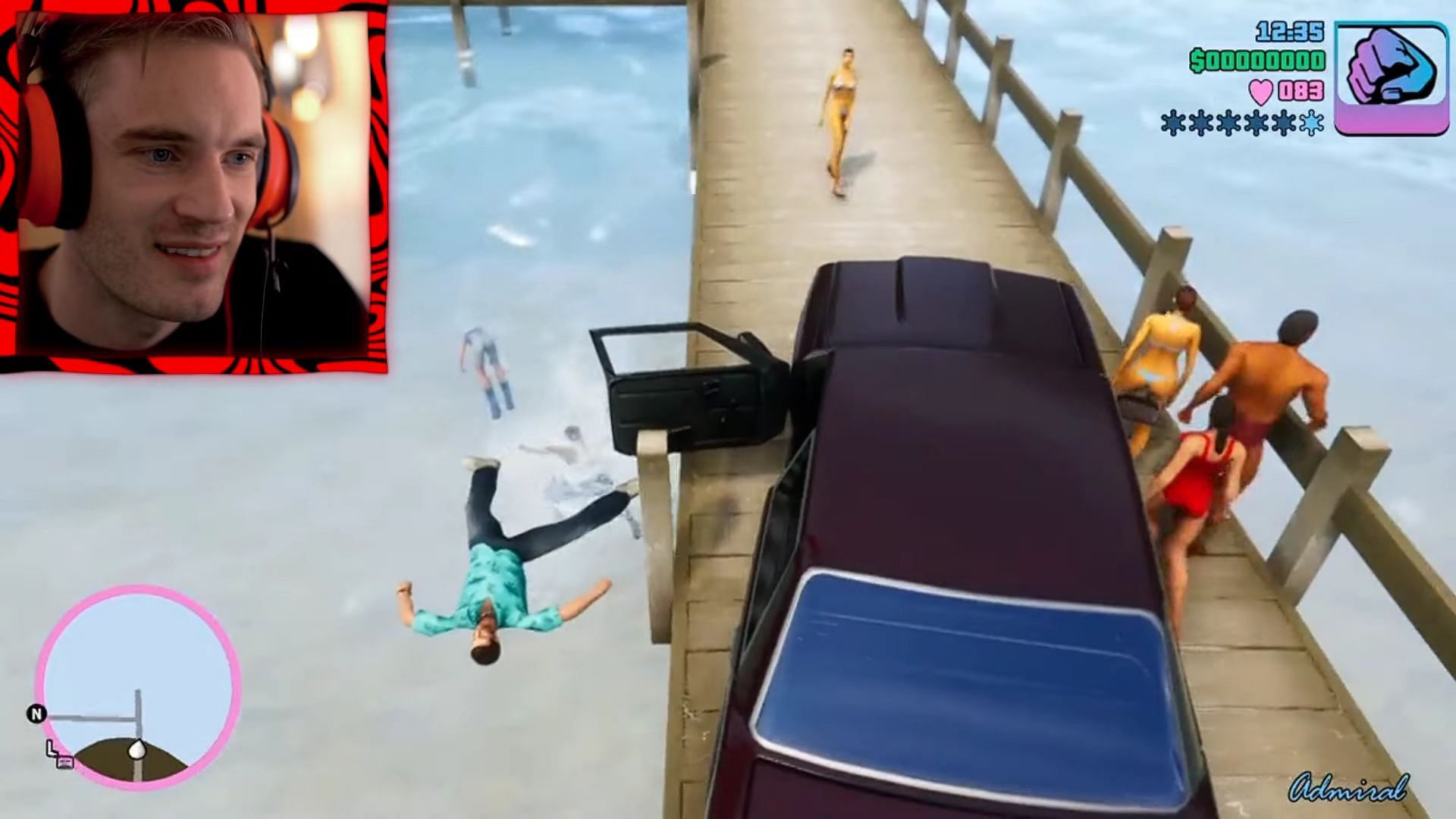 PewDiePie slams GTA Trilogy for major launch issues (Image via PewDiePie YouTube)