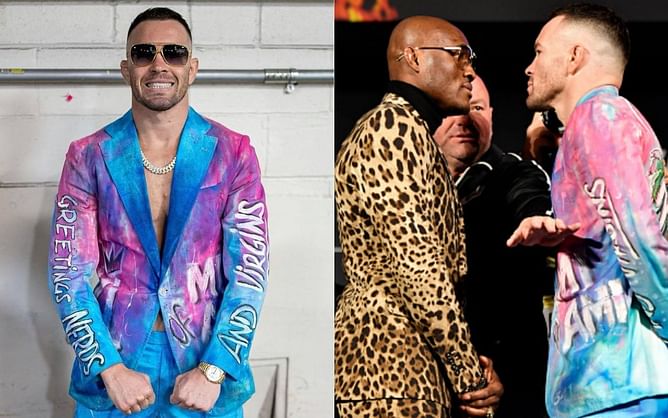 "Those injection marks are looking bad" - Listen to what Colby Covington told Kamaru Usman after being pushed at the UFC 268 face-offs