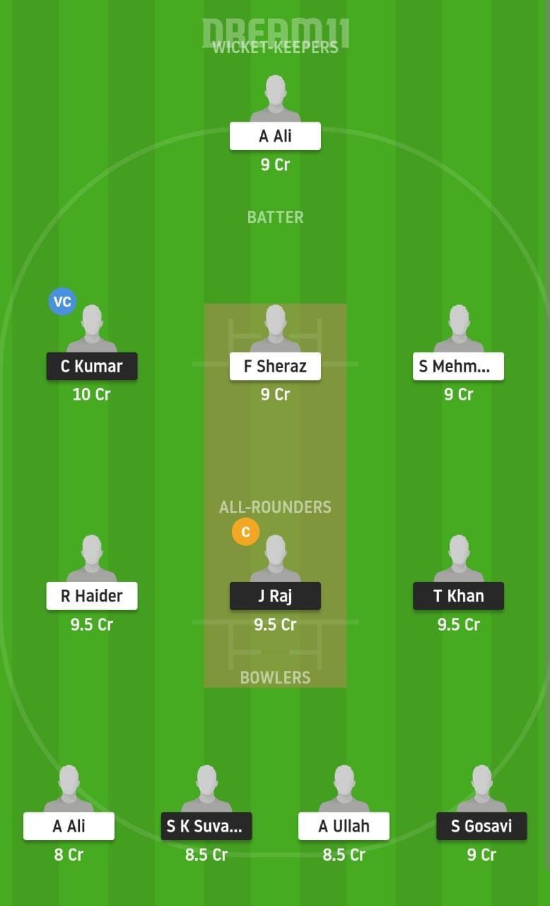 KLS vs SPE Dream11 Fantasy Suggestion #2