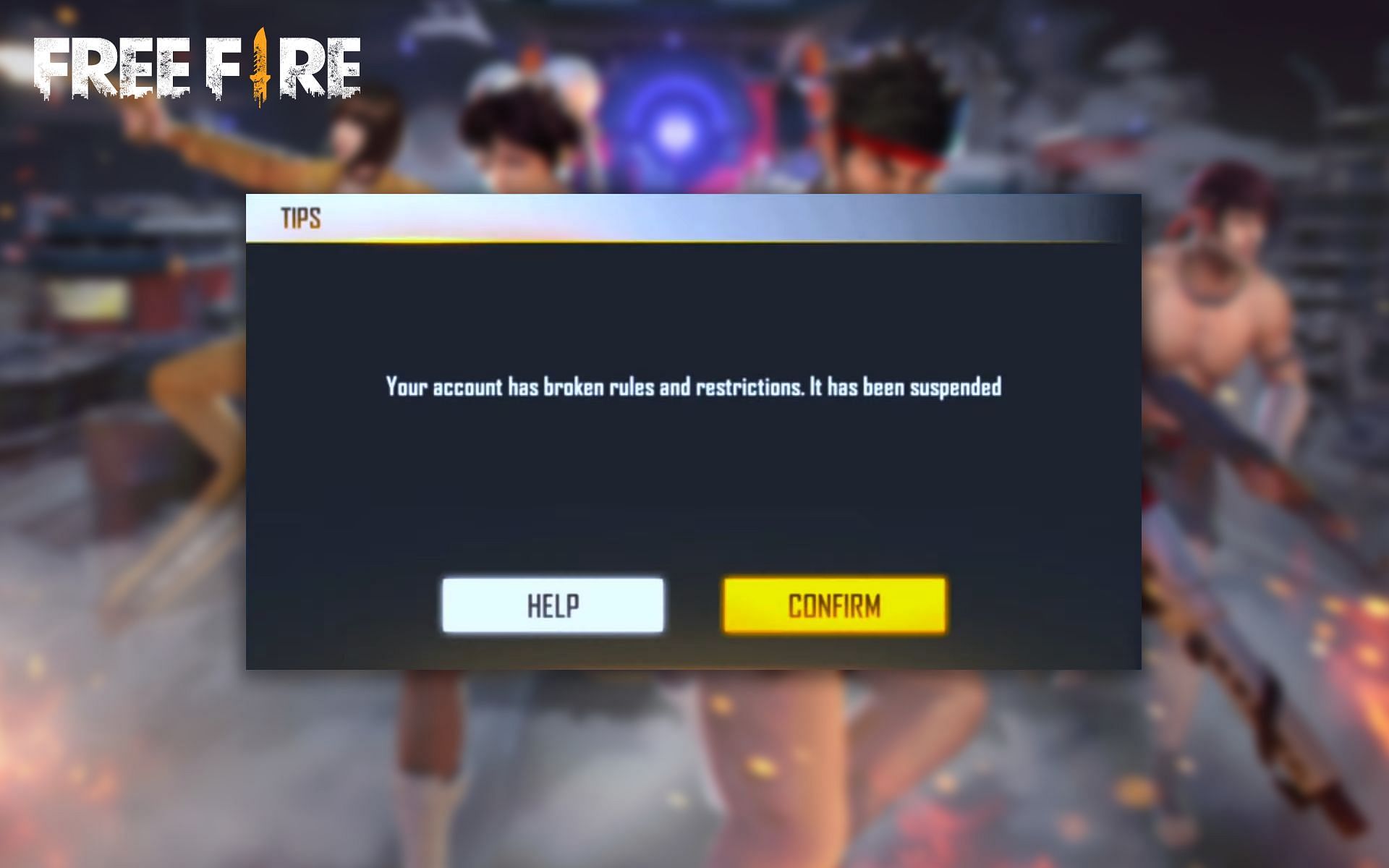 Permanent bans can be handed to players for using mod applications (Image via Free Fire)