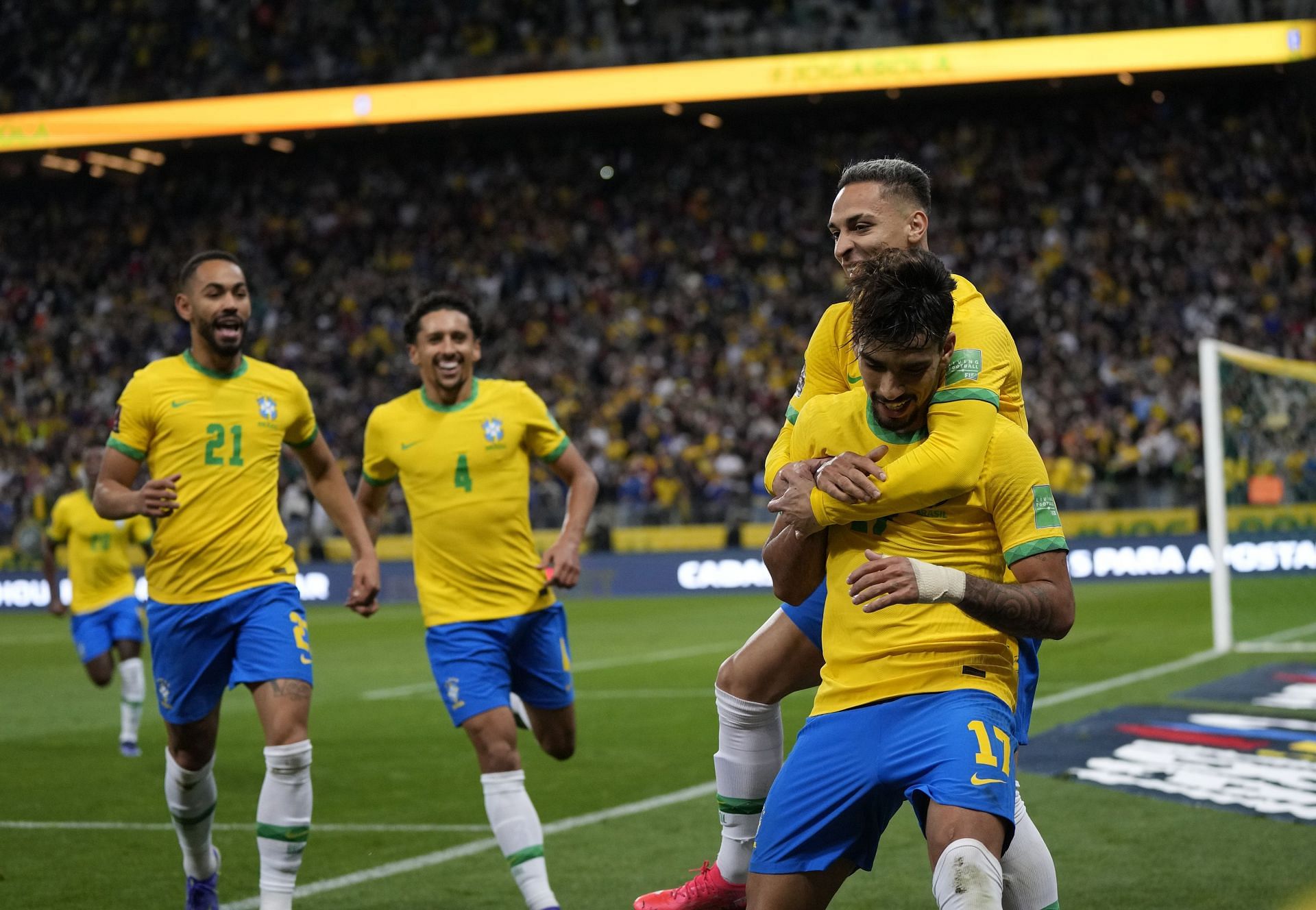 कतर, डेनमार्क, जर्मनी के बाद 2022 विश्वकप के लिए ब्राजील ने भी क्वालिफाय कर लिया है।