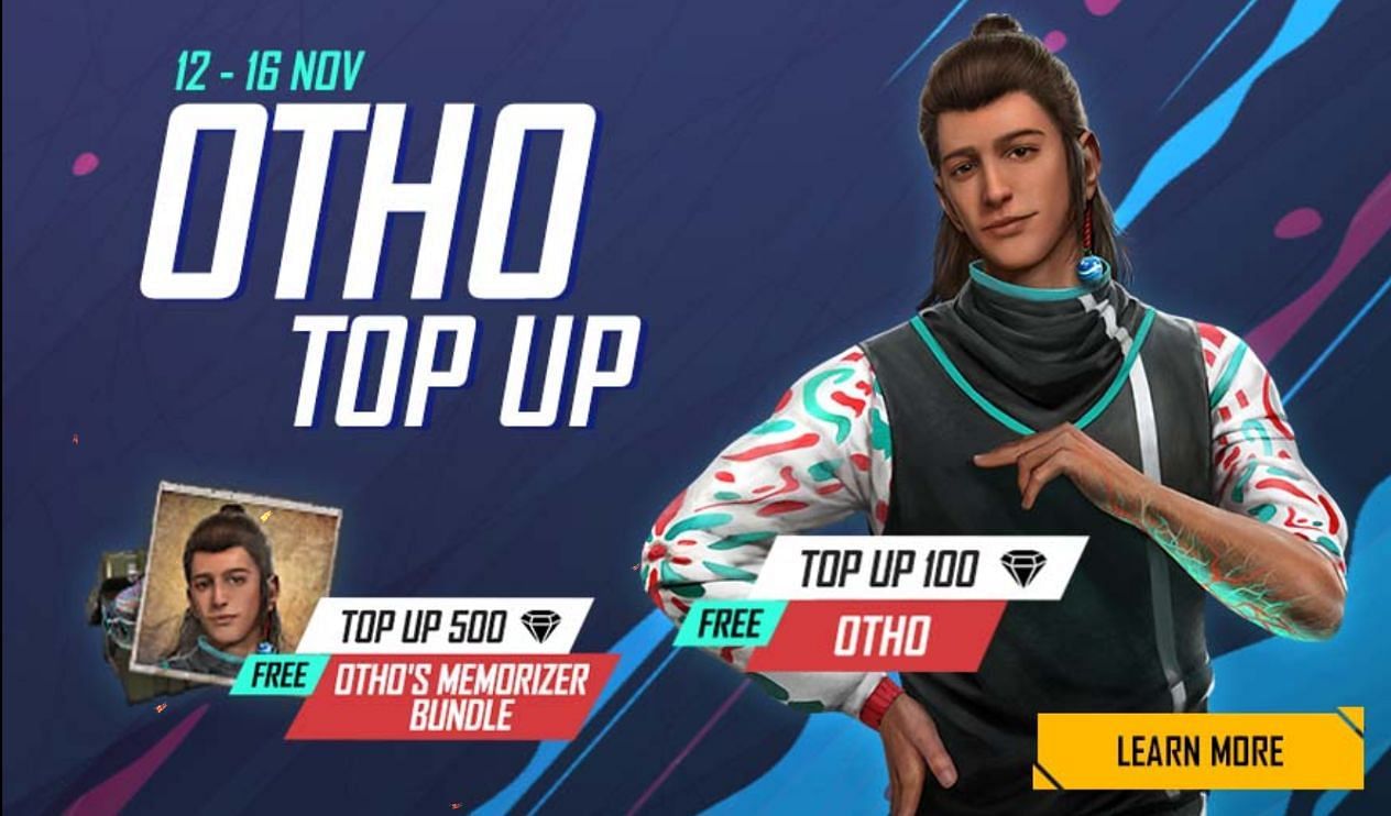 After purchasing 100 diamonds in Free Fire, the character can be claimed for free (Image via Free Fire)