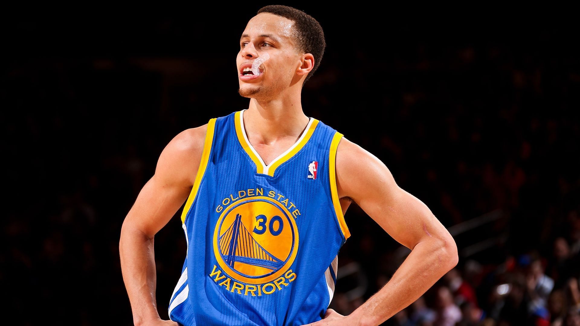 Golden State Warriors guard Stephen Curry put on a show at the Garden