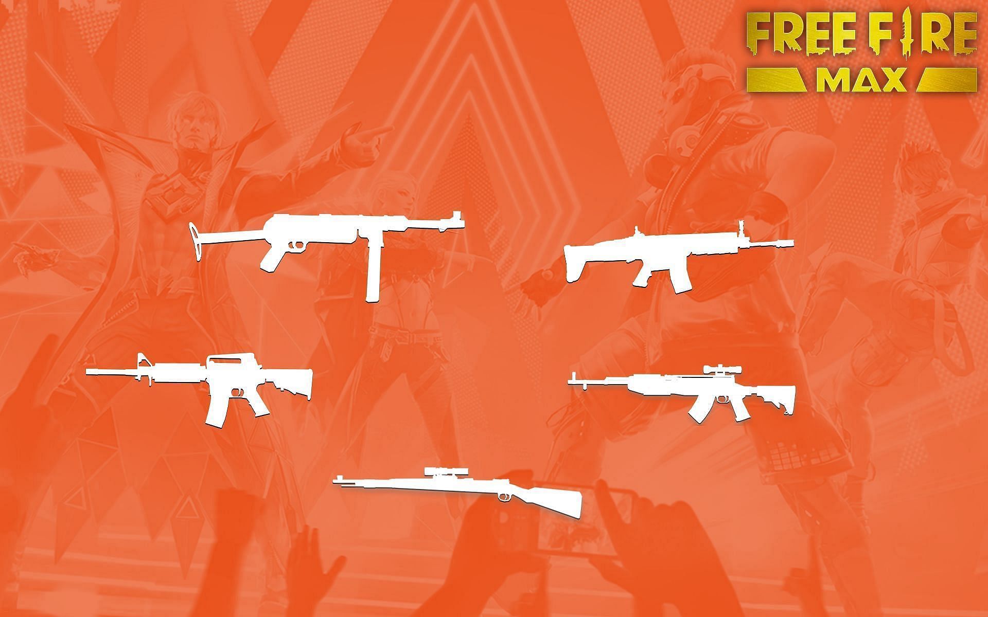 The best gun combinations that one can use in Free Fire MAX (Image via Sportskeeda)