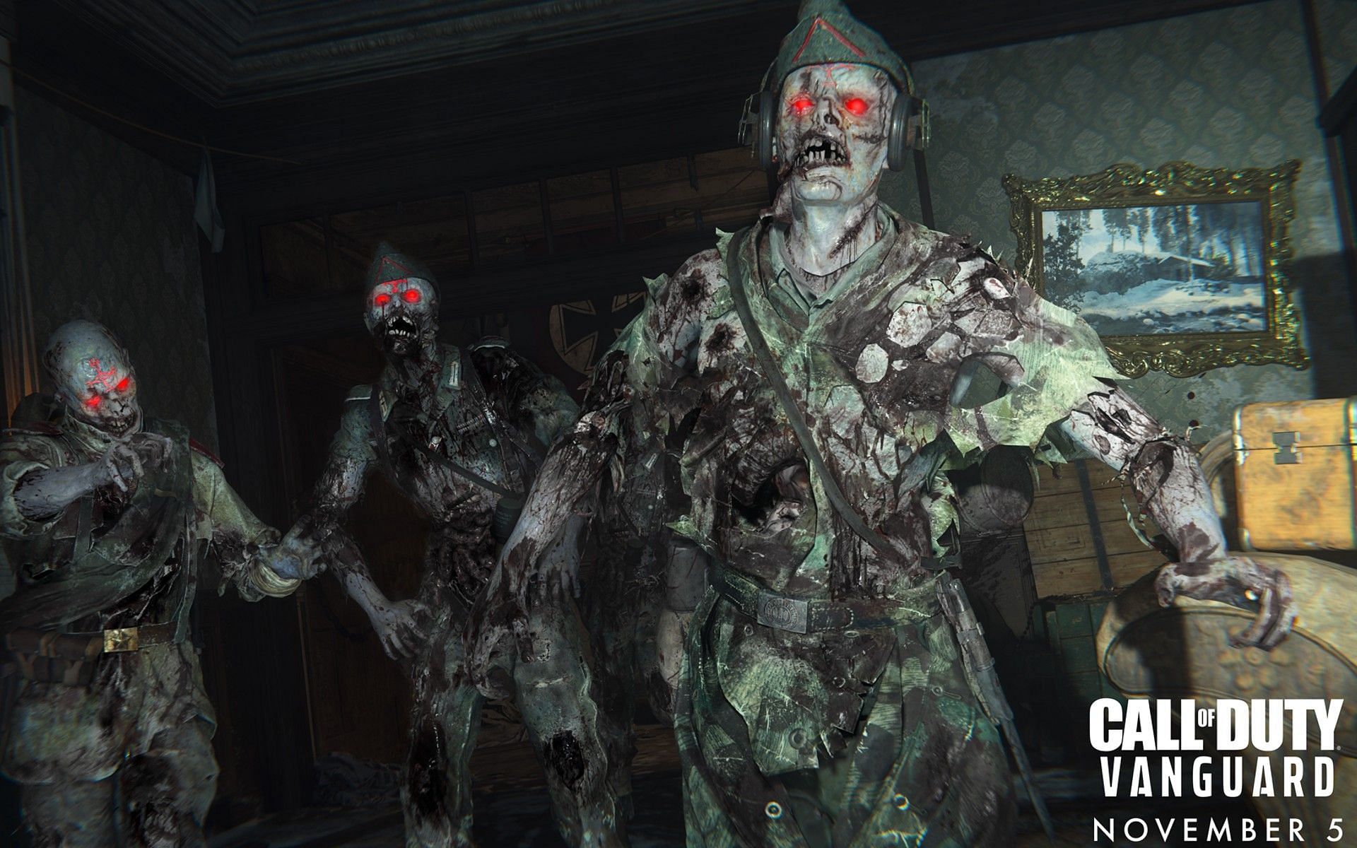 Five perks will be available in Vanguard Zombies. (Image via Activision)