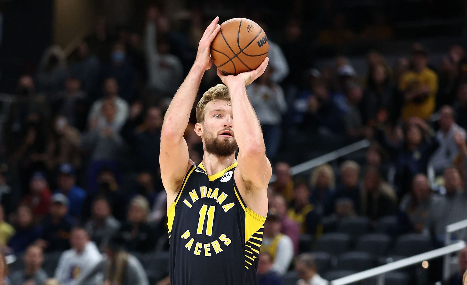 Domantas Sabonis of the Indiana Pacers.