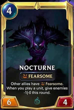 Nocturne embodies a design straight out of a horror movie (Image via Riot Games)