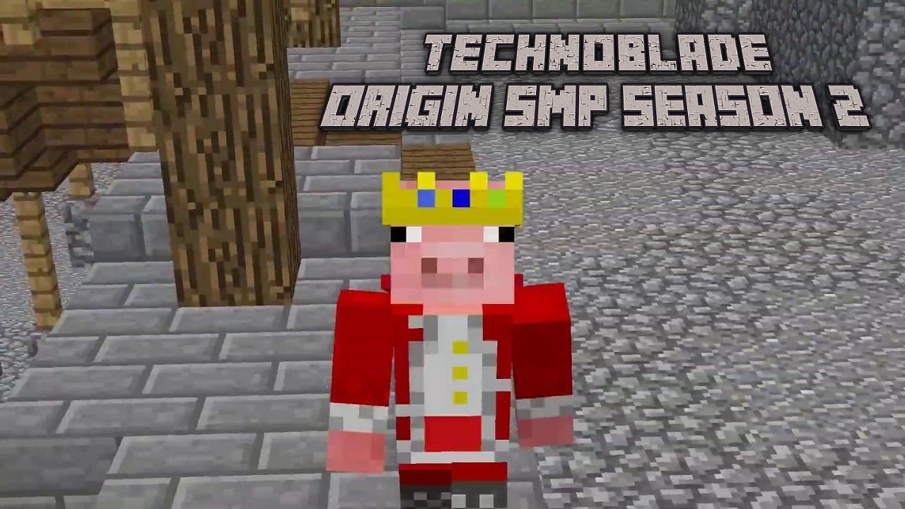 Technoblade joins Origin SMP Season 2 (Image via YouTube)