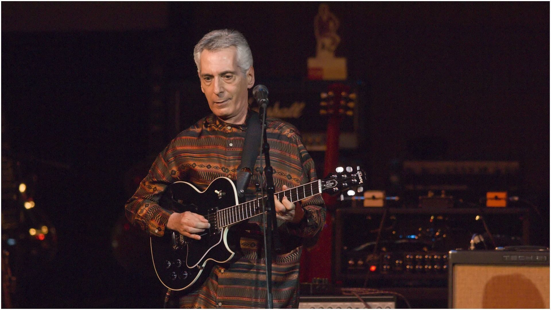Pat Martino during Les Paul 90th Birthday Salute at Carnegie Hall in New York City, New York, United States (Image via Getty Images)
