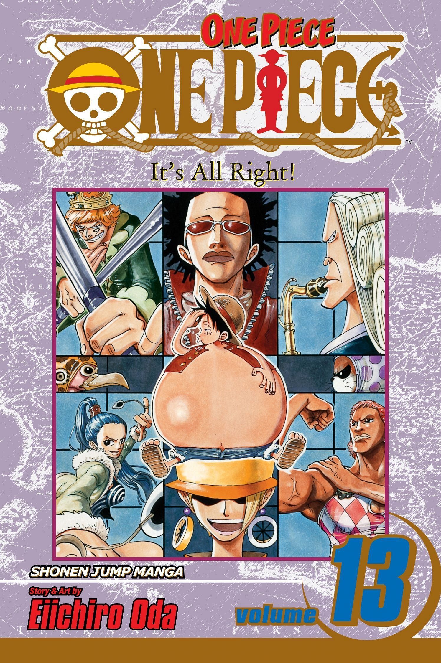 The cover art for One Piece Volume 13 (Image via Shueisha)
