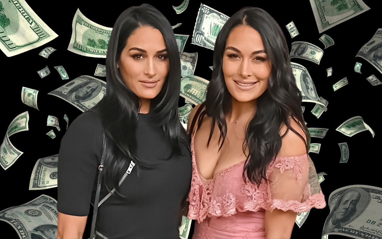 WWE hall of Famers Brie and NIkki Bella