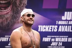 Watch: Tyson Fury does brutal ab training to keep in shape even though WBC rules against mandatory defense vs. Dillian Whyte