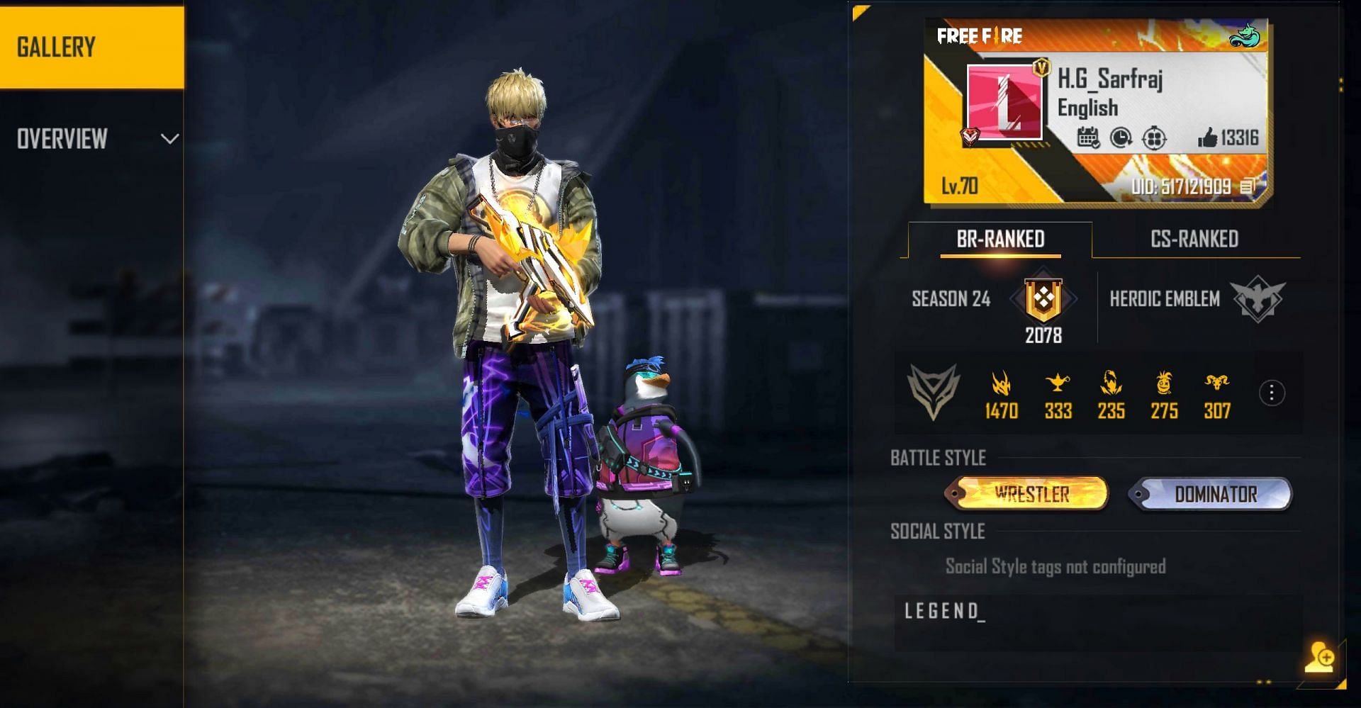 Helping Gamer&#039;s ID in Free Fire (Image via Free Fire)