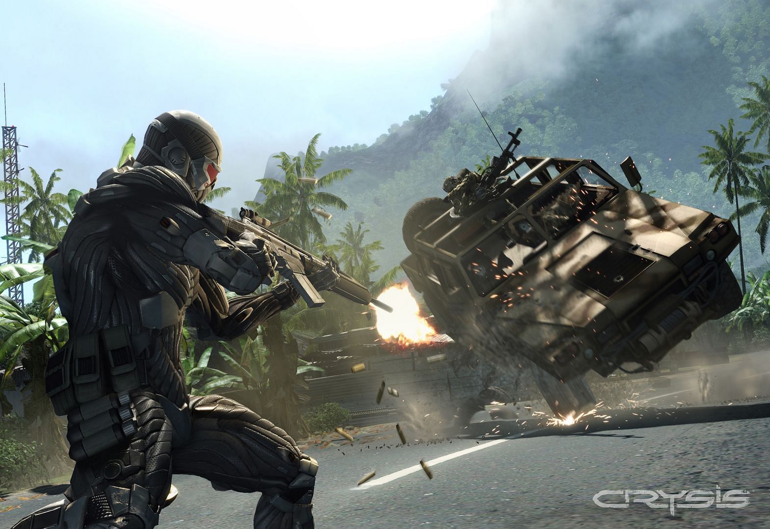 Crysis introduced features like Volumetric Lighting and depth-of-field on the highest scale (Image via Crysis)