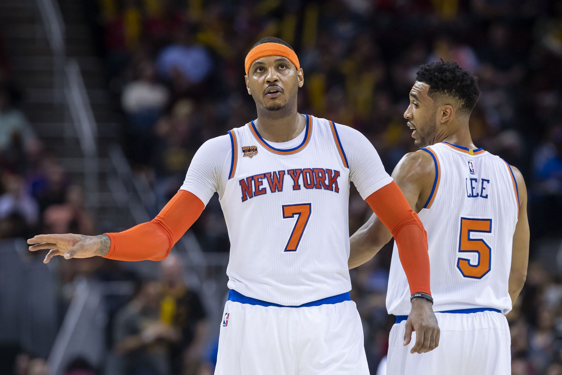 Ex-Knick Carmelo Anthony returns to MSG