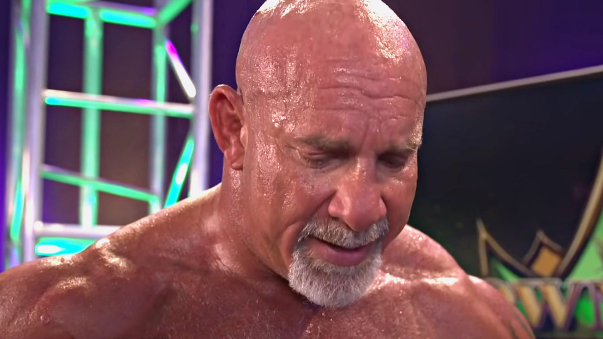 Goldberg is nearing the end of his WWE contract.