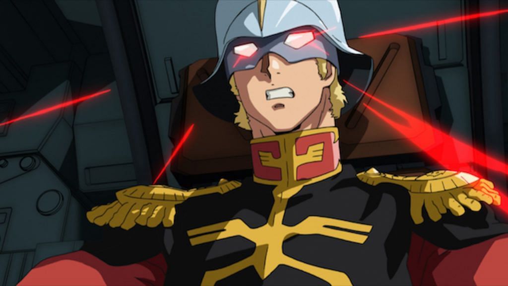 Genshin Impact&rsquo;s Keith Silverstein plays Char (Image via Mobile Suit Gundam: The Origin)