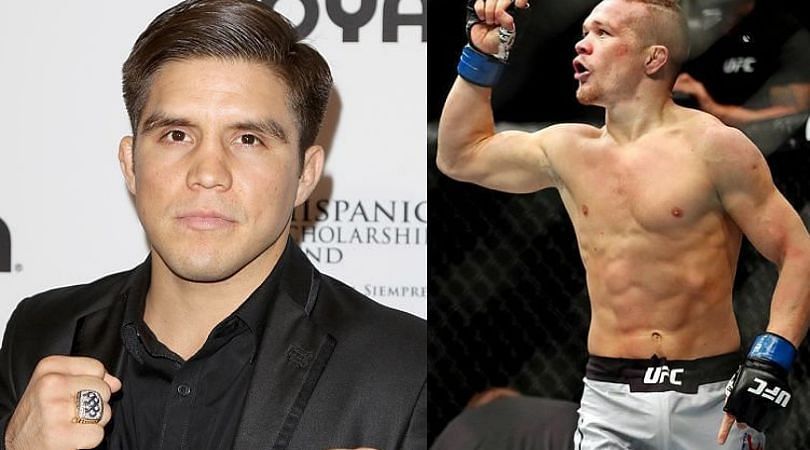 Henry Cejudo (left) and Petr Yan (right)