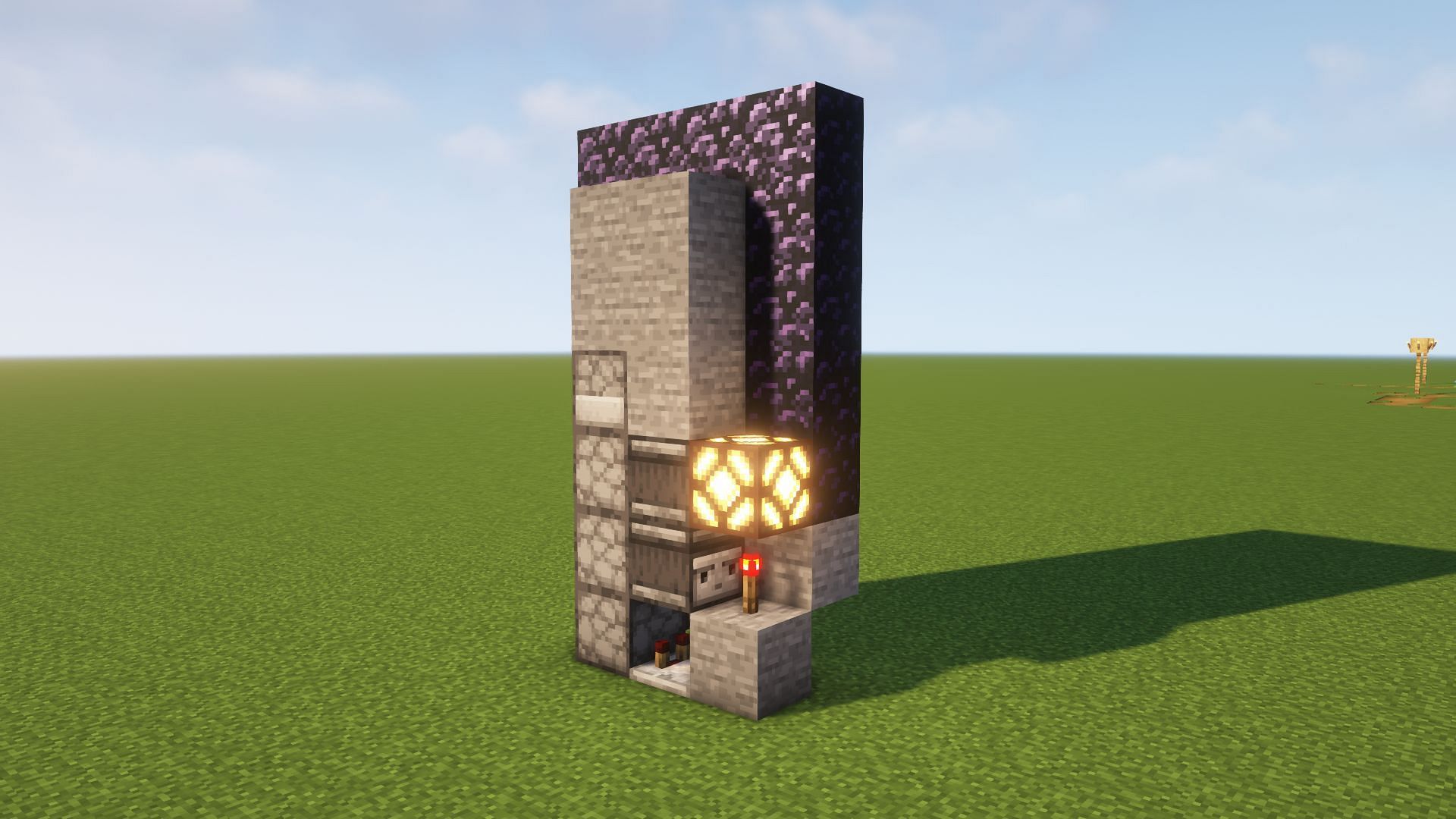 A chunk loader (Image via Minecraft)