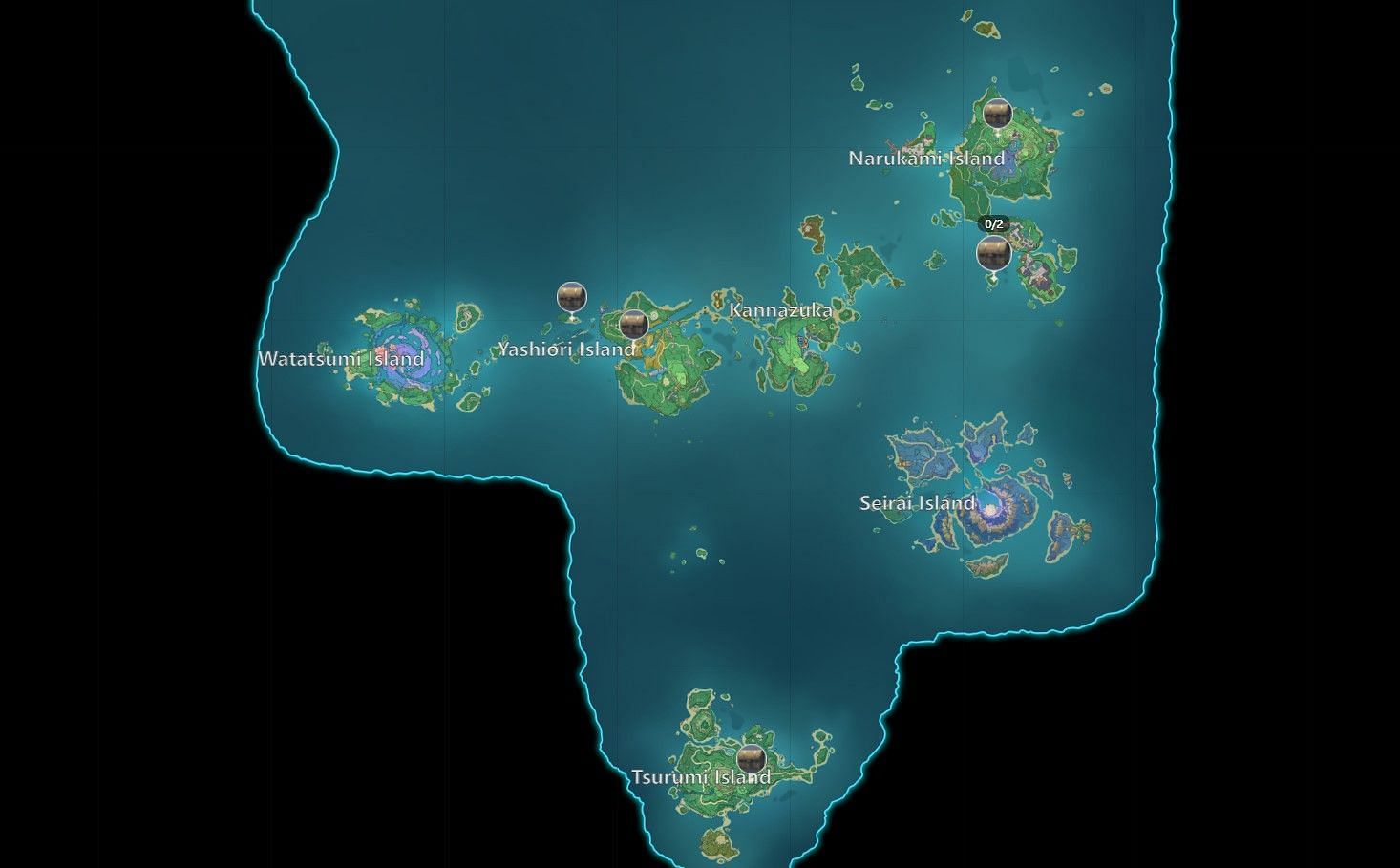 All 6 buried chest locations in Inazuma in Genshin Impact