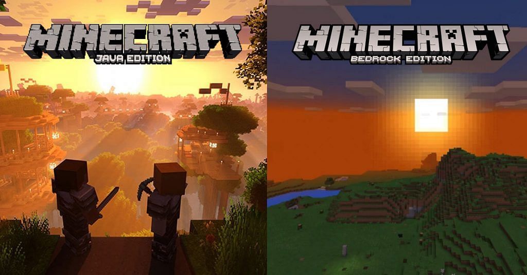 Both versions of Minecraft are popular (Image via Minecraft)