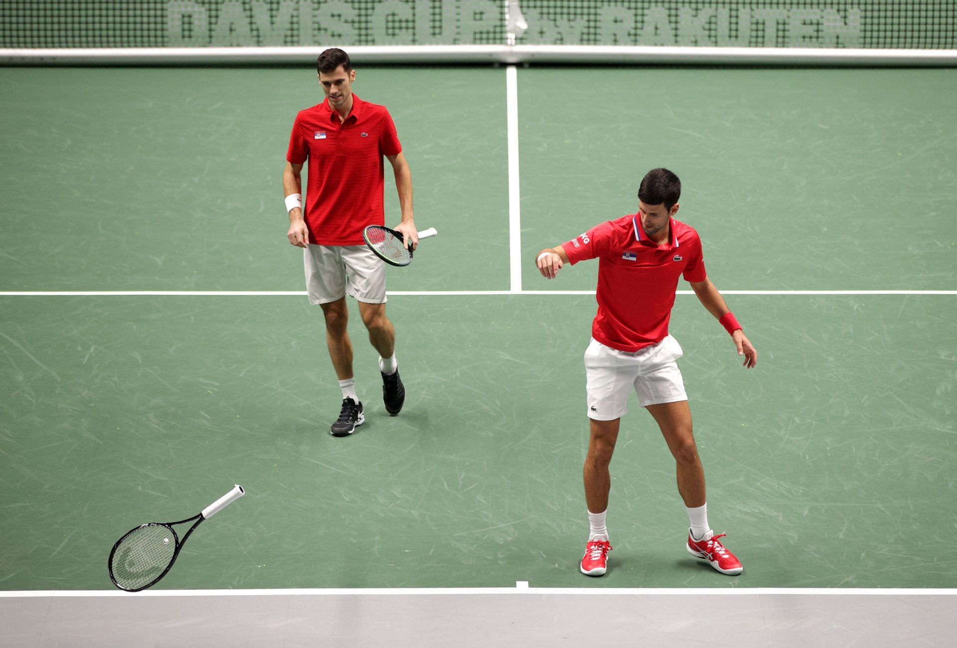 Serbia v Germany - Davis Cup Finals 2021