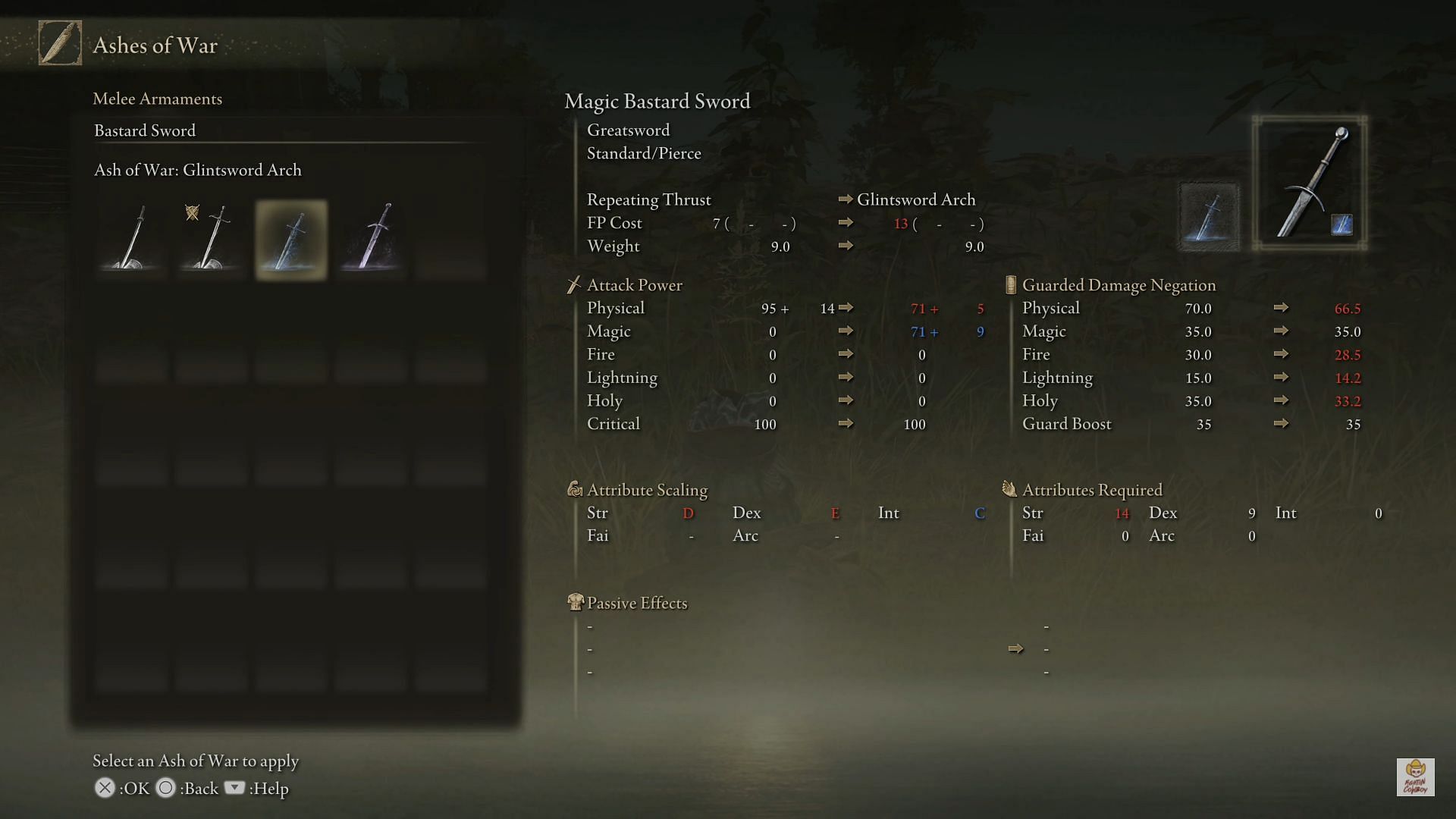 Ashes of War allows players to customize weapon arts (Image via FightinCowboy)