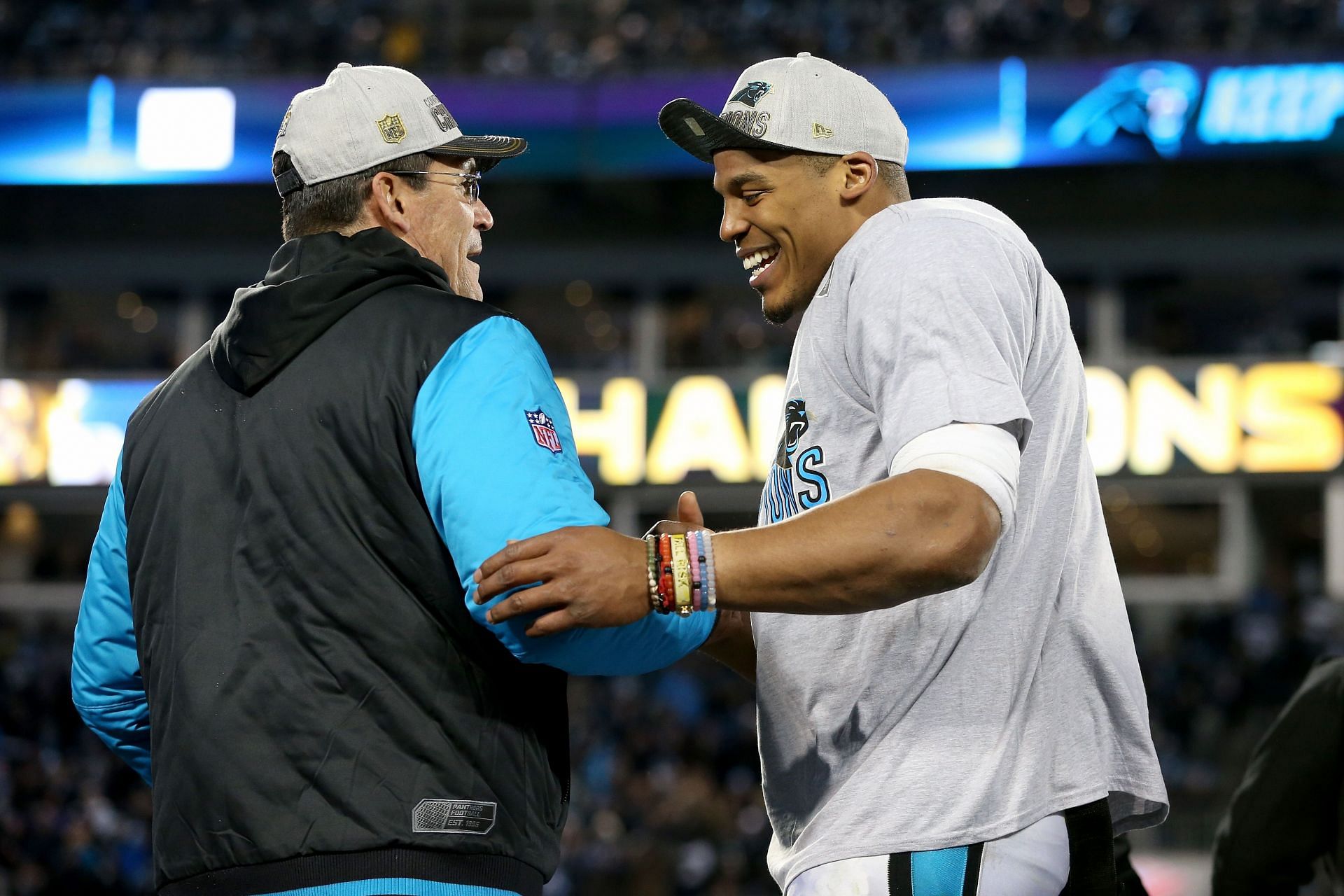 Rivera and Newton guided Carolina to an NFC title during the 2015-16 season