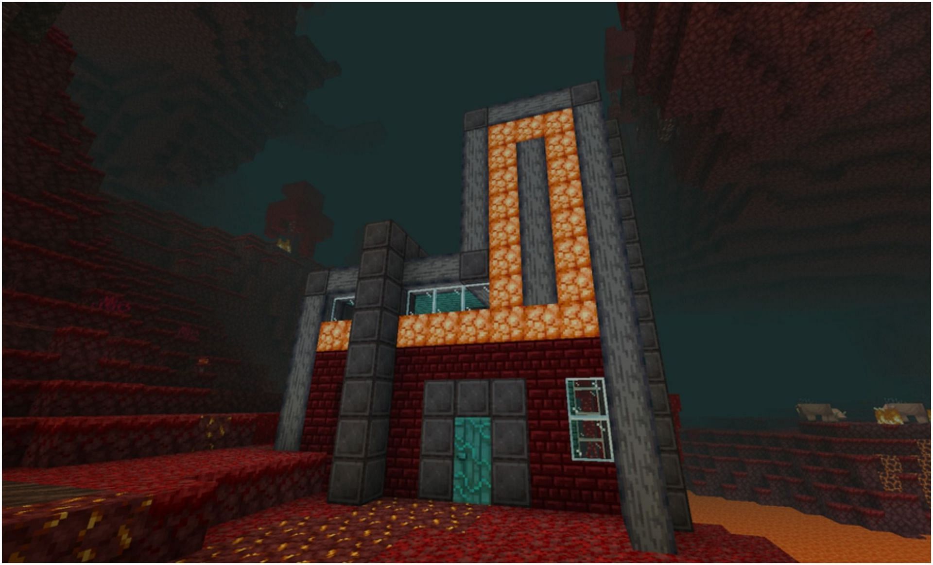 Minecraft Houses In The Nether